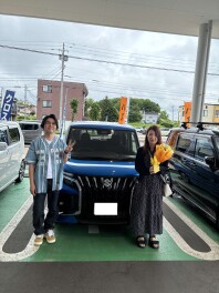 I様　ソリオのご納車おめでとうございます！